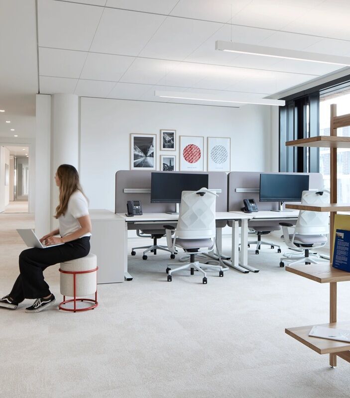 Flexible und stylische Bürotische